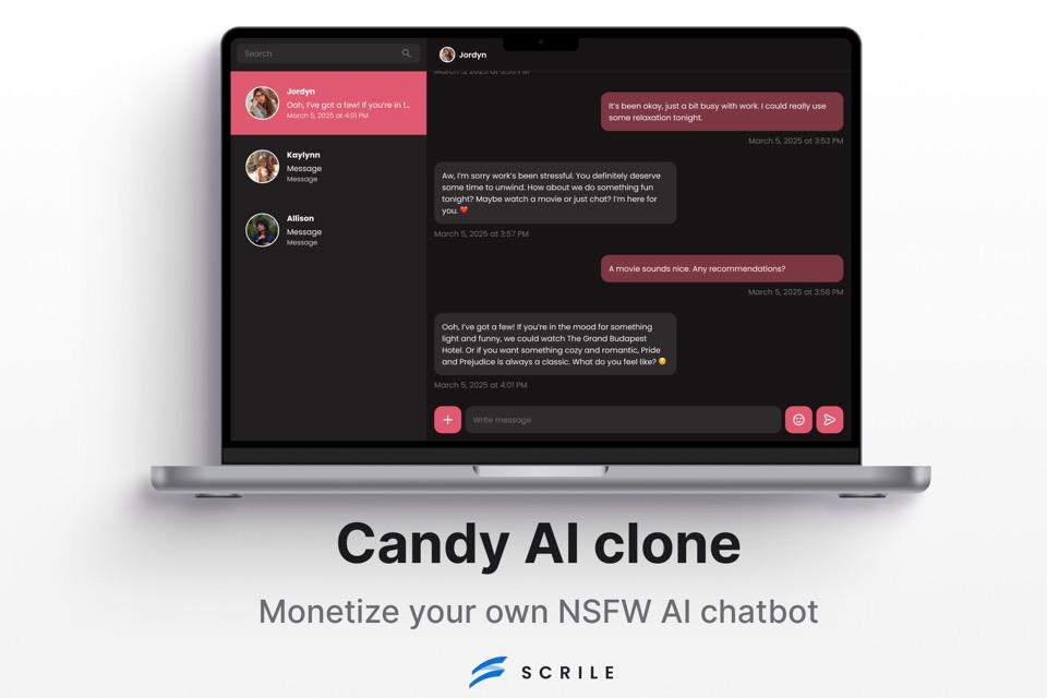 your chatbot with Scrile AI